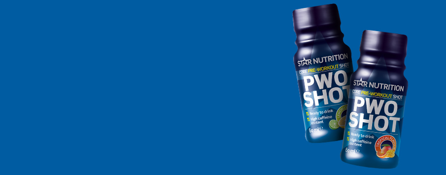 Star Nutrition PWO Shot -10%. Tarjous on voimassa 30. huhtikuuta saakka